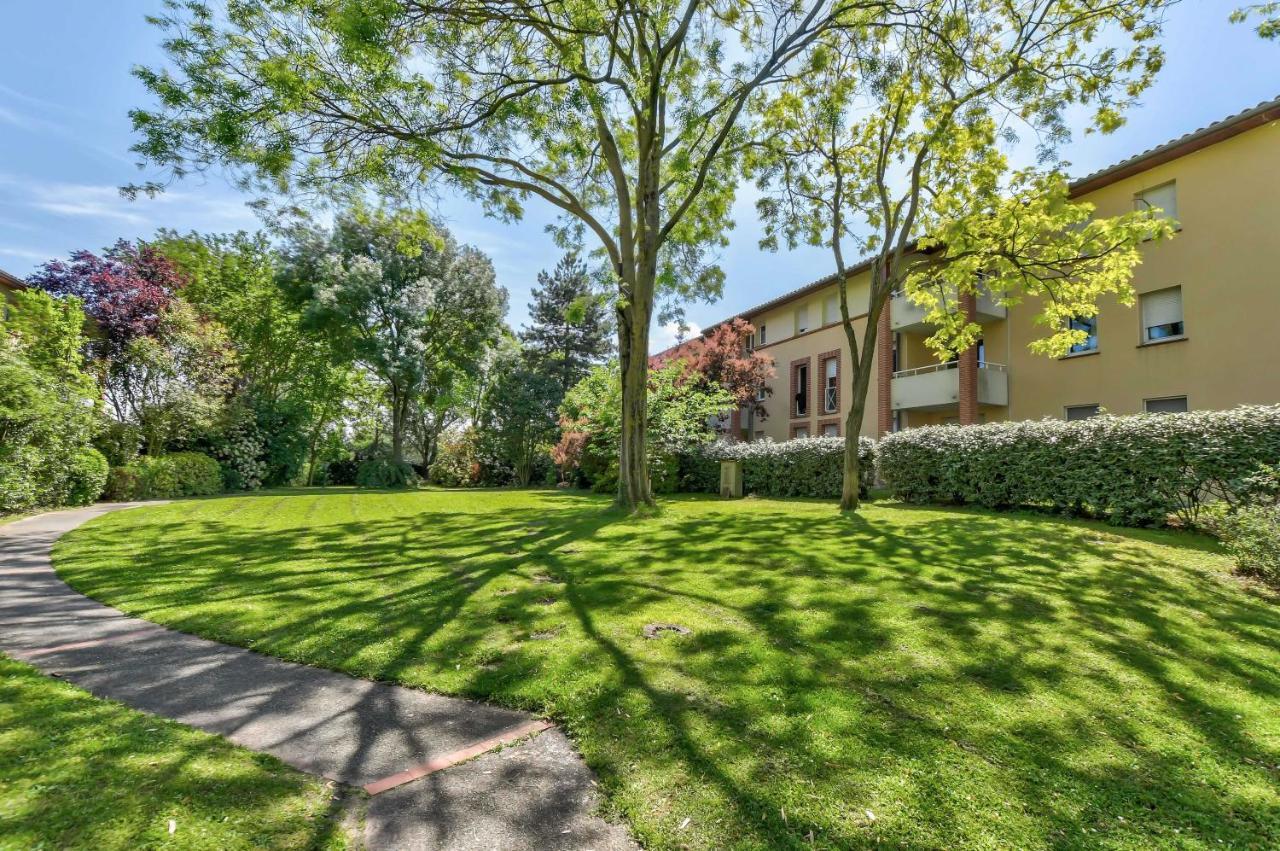 T2 Jardinet Avec Piscine, Parking Et Tennis Toulouse Dış mekan fotoğraf